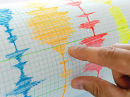 bigstock Seismological Device Sheet S 136225652