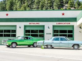 public domain gas station
