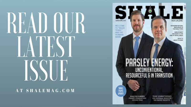 What You Need to Know in Oil and Gas Today - 3.21.2018 SHALE Magazine March April 2018 Parsley Energy