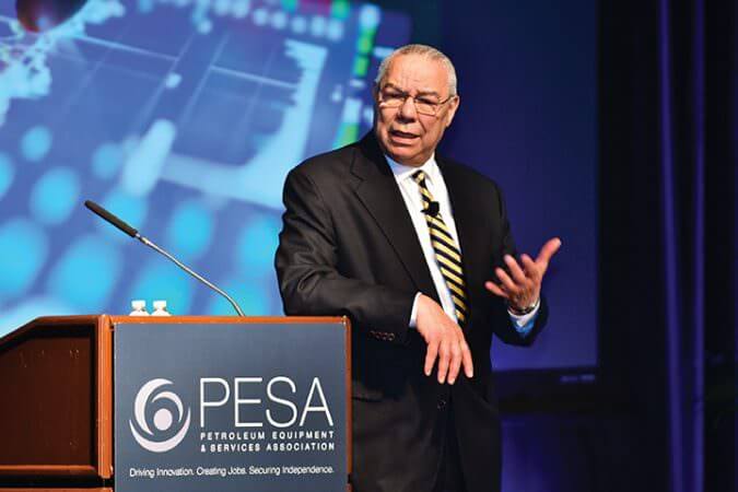 Petroleum Equipment and Services Association PESA Event Keynote Speaker Colin L. Powell - Leslie Beyer