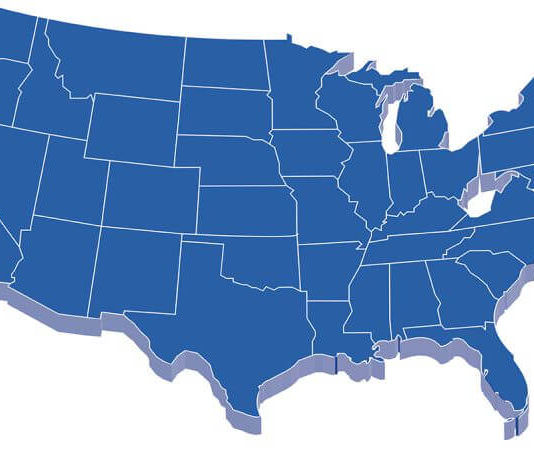bigstock united states of america map 19443317