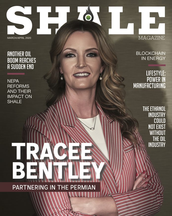 Tracee Bentley - Shale Mag March/April