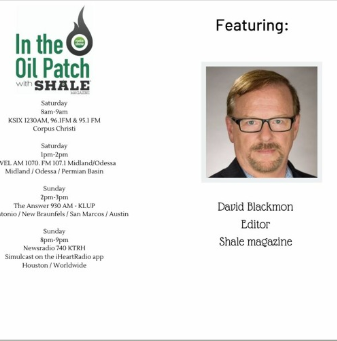 In the Oil Patch Radio Host with host Kym Bolado