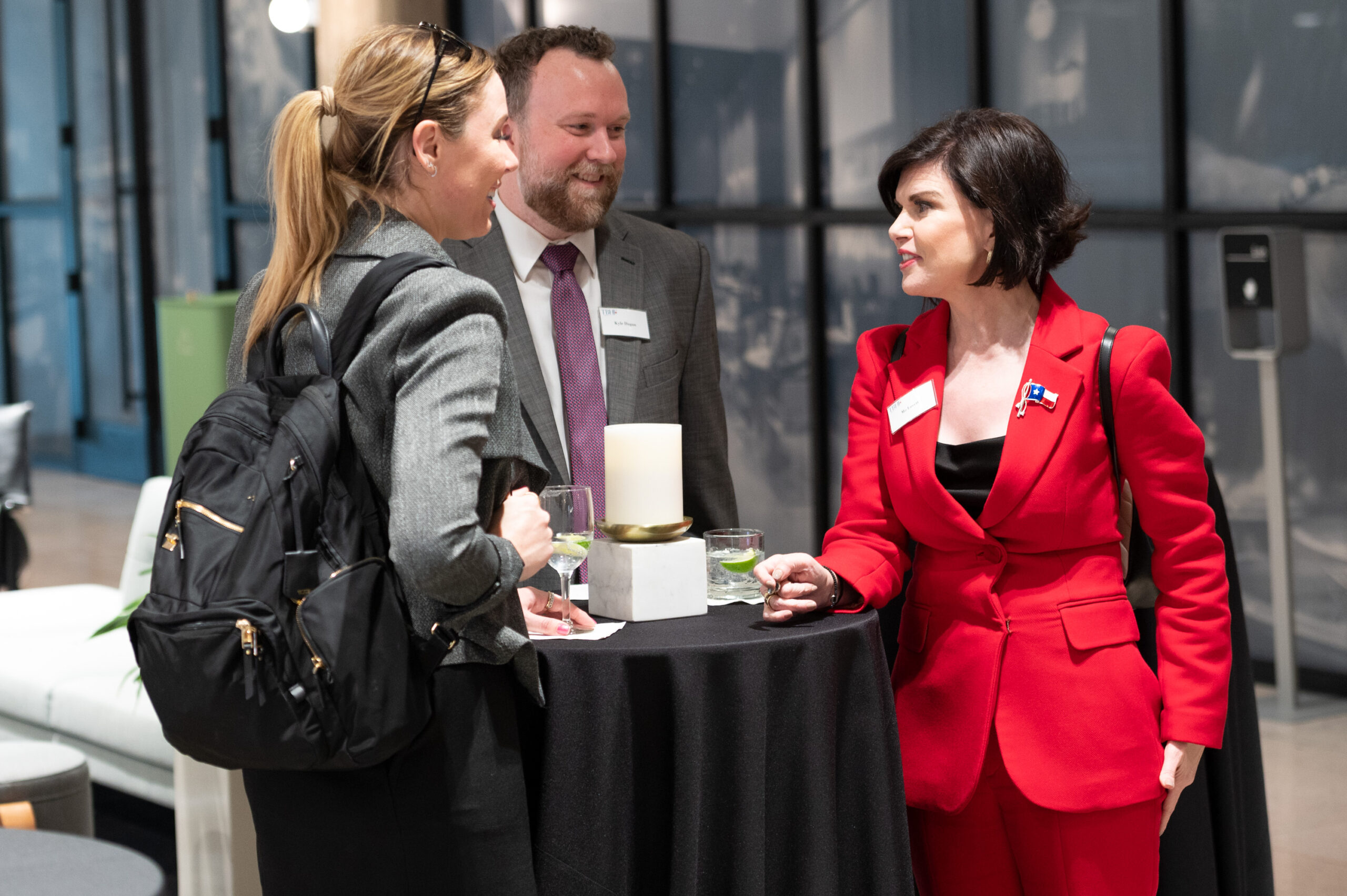 Texas Business Hall of Fame Celebrates 2022 Business Legends Guests Enjoying The Reception Scaled