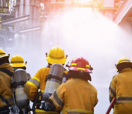 California Chevron refinery fire