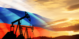 Russia oil revenue decline
