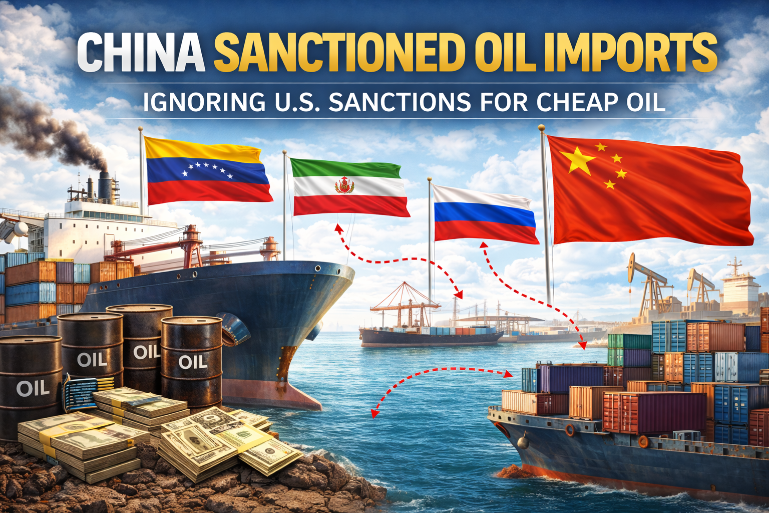 China sanctioned oil imports