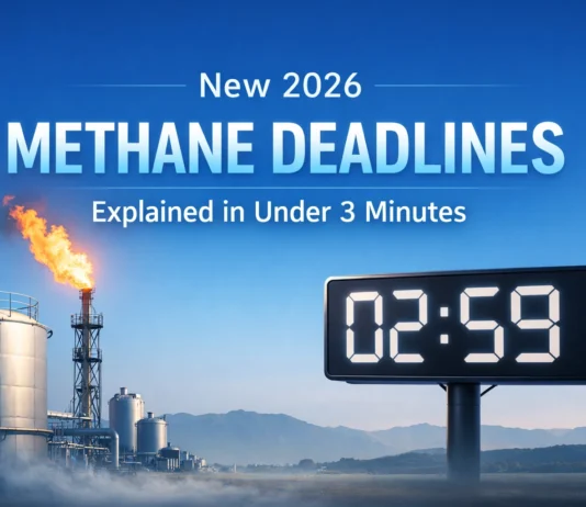 New 2026 Methane Deadlines Explained in Under 3 Minutes