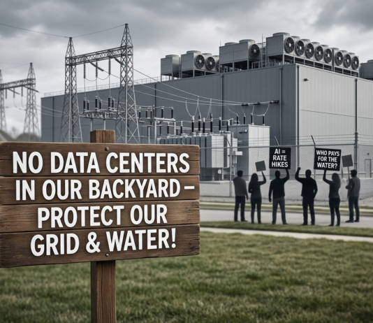 Data center local opposition
