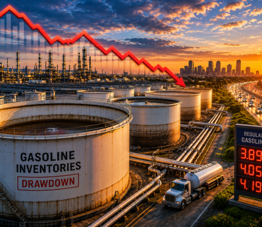 Gasoline Inventory Drawdown