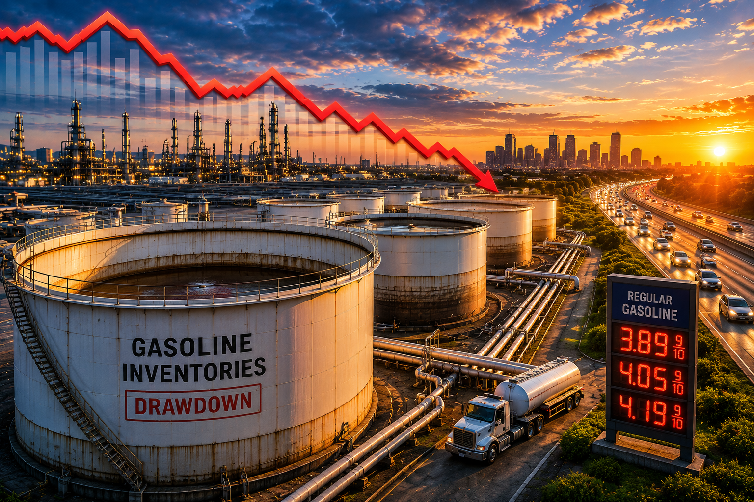 Gasoline Inventory Drawdown