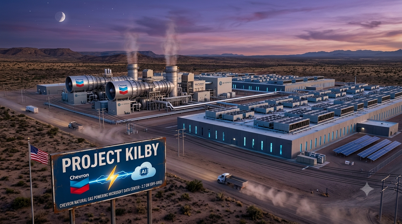 data center natural gas power