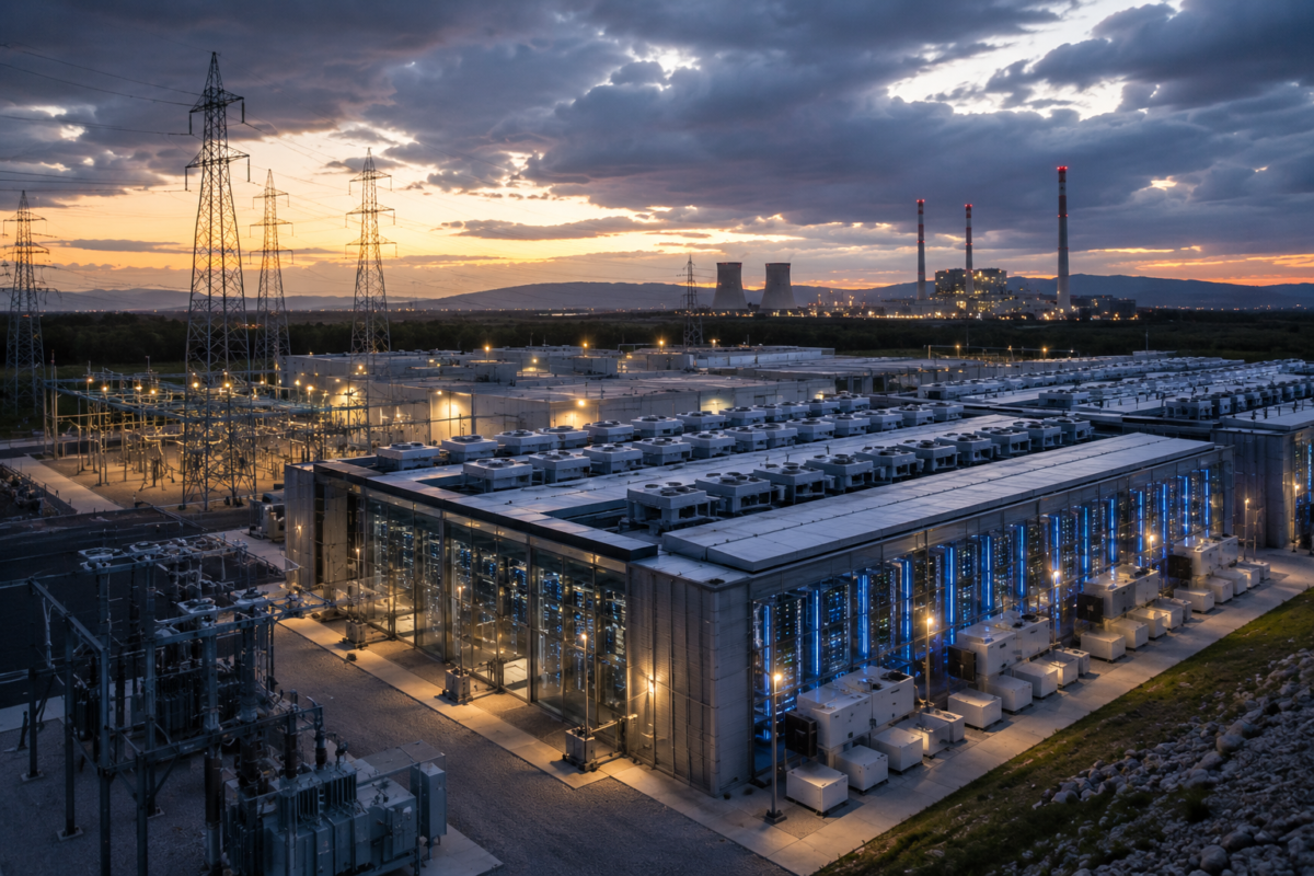 AI data center electricity demand