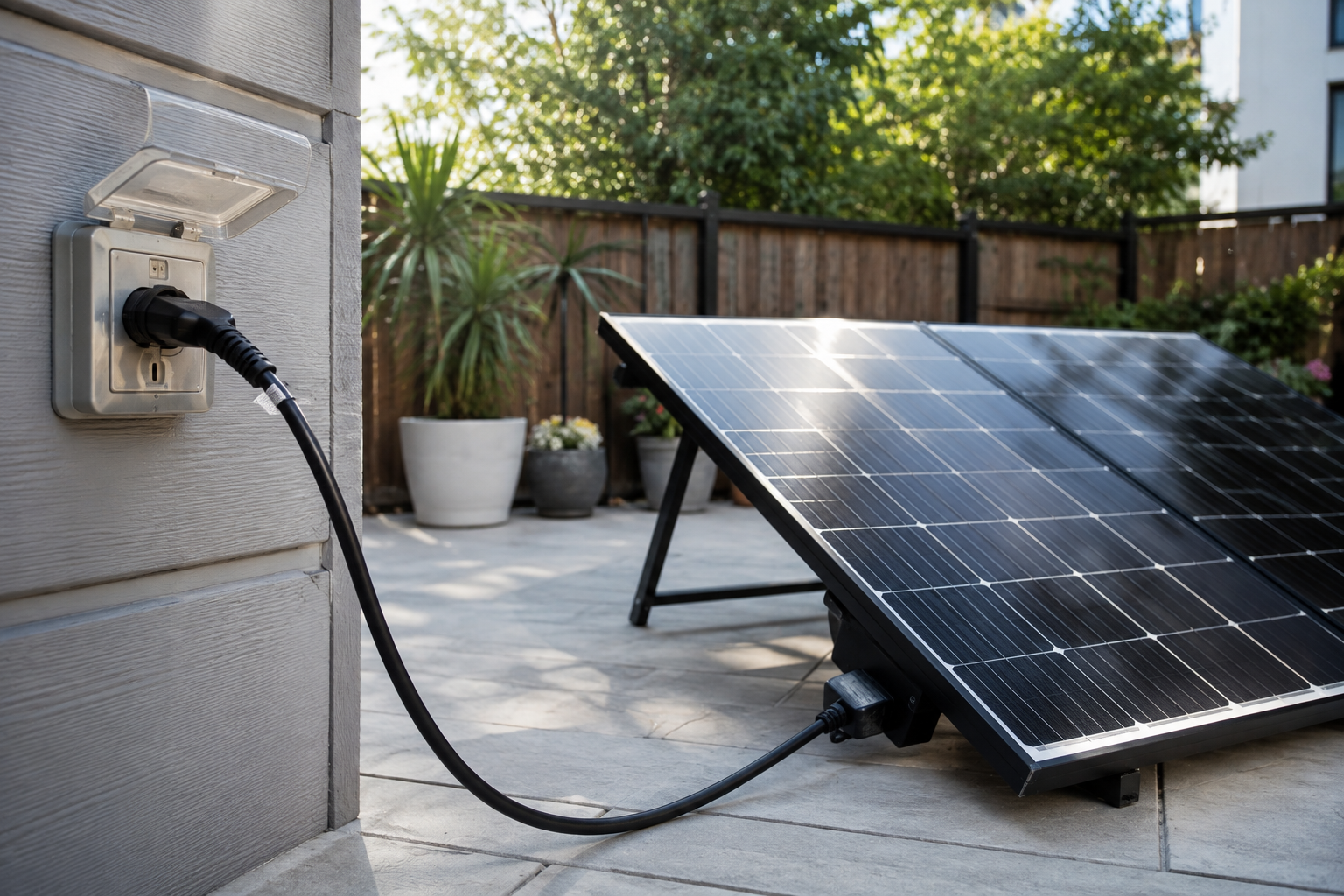 residential plug in solar