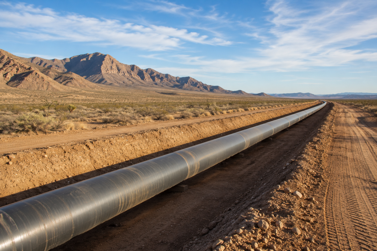 Southwest natural gas infrastructure