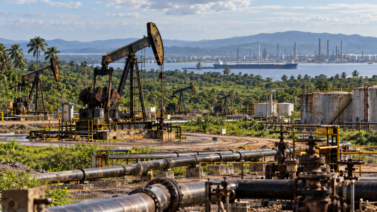 Oil infrastructure involved in the U.S. Venezuela oil deal and Chevron expansion plans