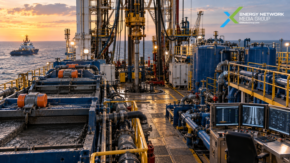 Solving Wellbore Stability Challenges Across the World's Most Complex Drilling Environments Deepwater drilling-fluid equipment representing wellbore stability engineering in complex wells.
